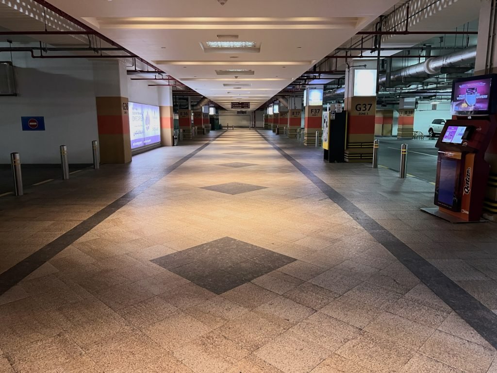 A photo of walking through The Souq to Corniche Underpass