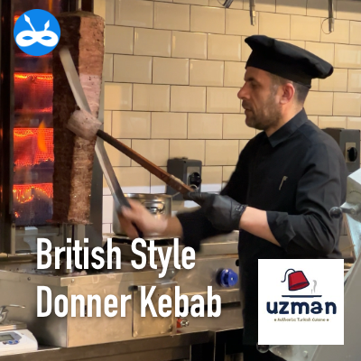 a photo of Donner Kebab in Uzman Turkish Restaurant - City Center Mall - Doha