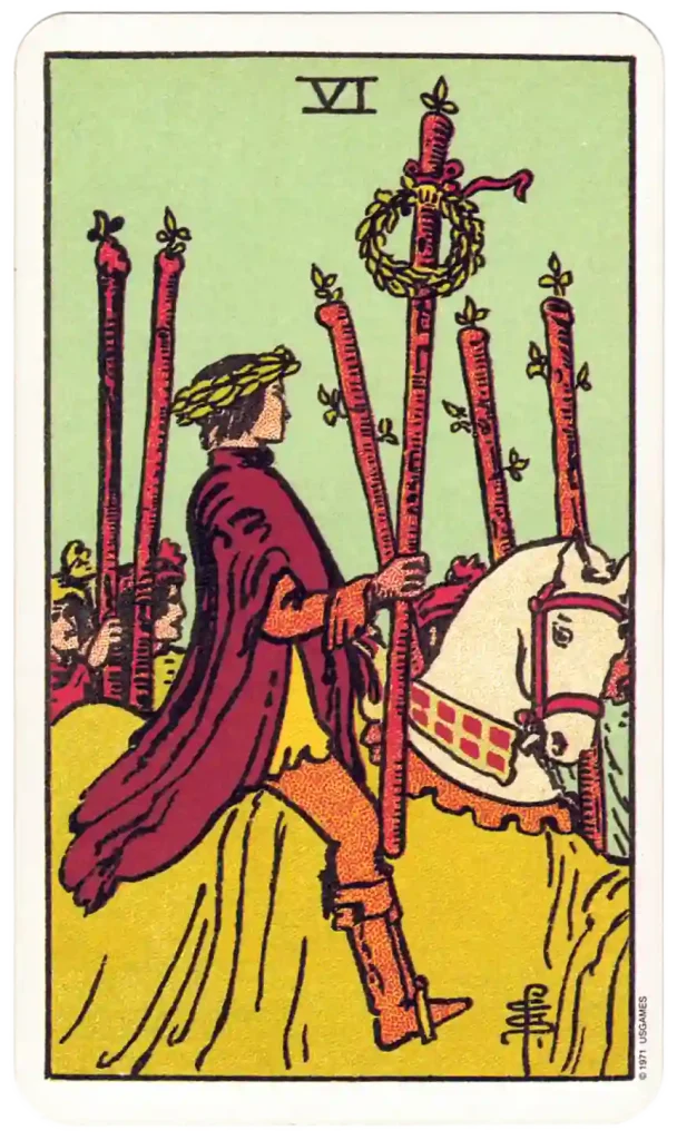 The Six of Wands