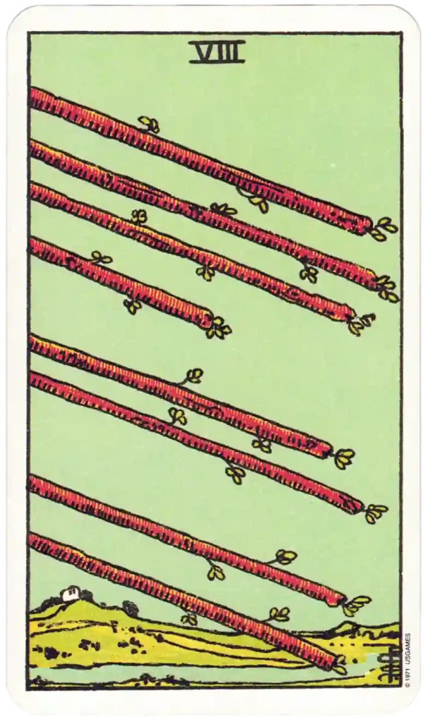Eight of Wands