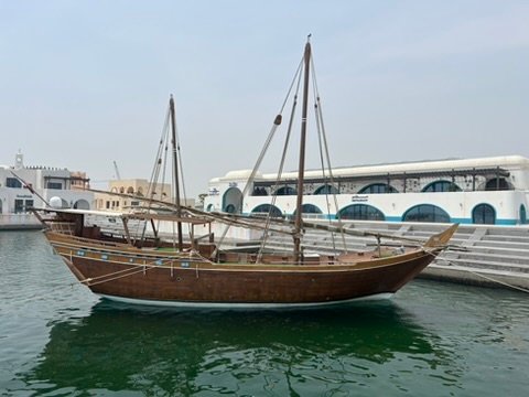 Chabrat Al Mina with Dhow