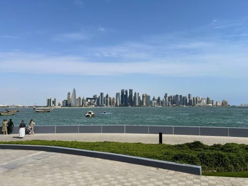 A photo of the West Bay Panoramic view from Dhow Harbour